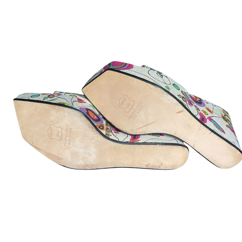 Stuart Weitzman Women's Multicolor Wedges - Picture 5 of 5
